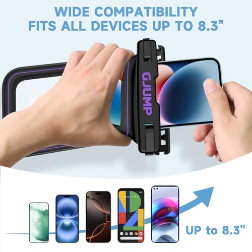 GJUMP Waterproof Phone Pouch Floating 2 Pack, IP68 Dry Bag Compatible with iPhone 17 16 15 - image 4