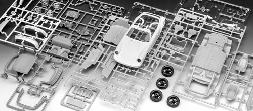 Set Especial Porsche 911 Cabrio 1:24 Modelo plástico miniatura 6
