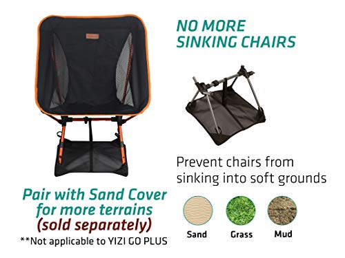 Trekology Yizi Go Compact Camping Chair - Outdoor Foldable Chair, Small, Ultralight Folding Camping Chair in a Bag for Outdoor, Camping, Picnic, Hiking - Image 7