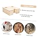 LIOOBO Hamster Maze Guinea Pig Loft Wooden Hideout Cabin Safe Comfortable Year-Round Toy