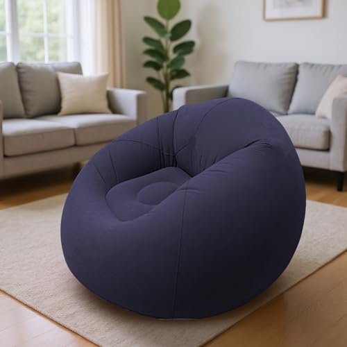 Canapé gonflable robuste avec fauteuil portable et pliable - 4