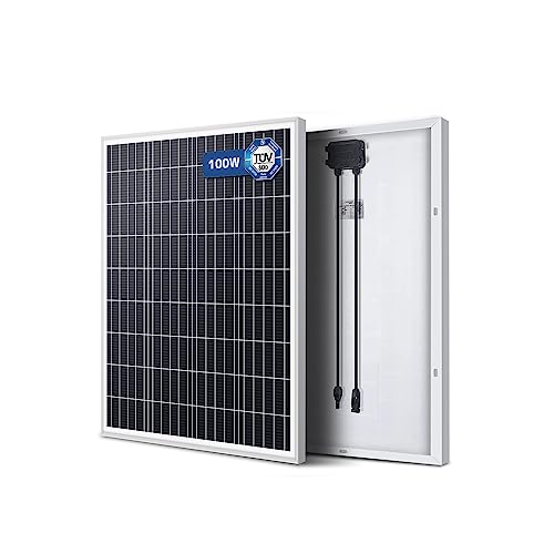 LVYUAN 100W 単結晶ソーラーパネル