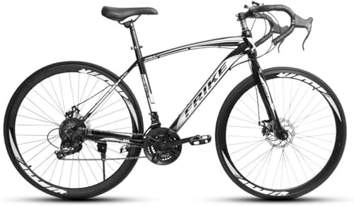 Dazzix自転車 ロードバイク グラベルロードバイク 700c 700×32c シマノ製21段変速 軽量アルミフレーム 前後ディスクブレーキ器 前後泥除け ドロップハンドル 初心者向け 入門級 通勤 通学 快適走る シティサイクル (シルバー)