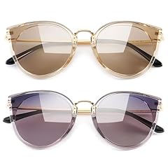 2 Pack: Transparent Grey/Purple Gradient+transparent Brown/Light-brown