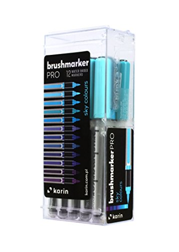 KARIN Brushmarker PRO 12 sky colours set Colori a