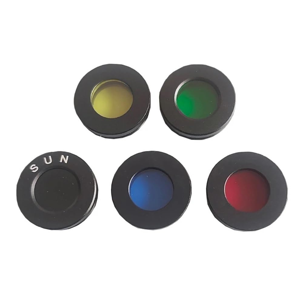 Filtro de luz y vidrio óptico para accesorios de telescopios astronómicos de 0,965 pulgadas 7