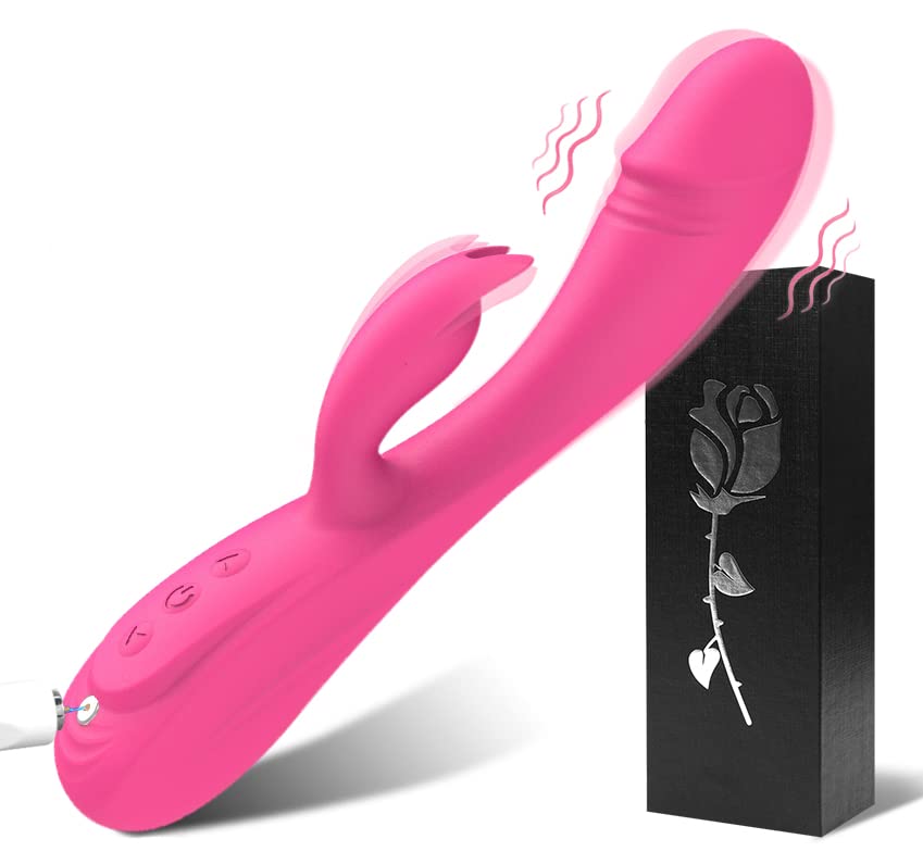 Rabbit G Spot Vibrator Sex Toys 7 7 Vibrating Modes 8 4 Couple Realistic Vibrators Anal Dildo Wand