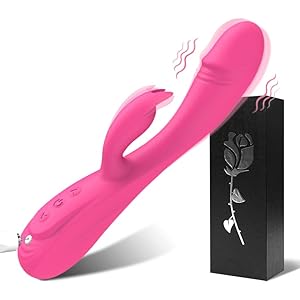 Rabbit G Spot Vibrator Sex Toys, 7 * 7 Vibrating Modes...