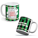 Materiale: Ceramica quickgadget Idea Arredo Casa regalo Tazza Sport in ceramica sport per tifoso calcio Sassuolo, personalizzato con FOTO + Nome e Numero