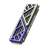JEYI NVMe M.2 SSD Heatsink,Magnesium Aluminum Alloy High-Efficiency Heatsink with Thermal Silicone Pad for PS5/mATX/MiniATX，Compatible with Samsung 990 EVO Plus/990 PRO/980 Pro/980 EVO/970 Pro/970 EVO