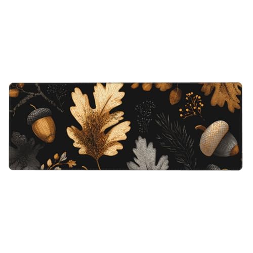 Tapis de souris vintage gland 80x30cm d'une qualité de finition supérieure