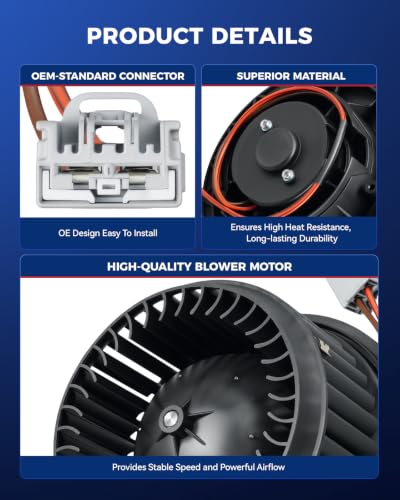 Image of KAX 700307 AC Blower Motor for Chevy Camaro 2010-2015