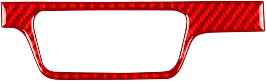 FSFY - Panel de control de faros delanteros para el interior del automóvil, calcomanía decorativa de fibra de carbono para Kia Forte Cerato K3 2019