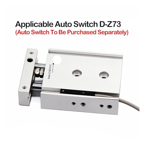 Vérin pneumatique double axe CXSM25 mini vérin guidé double effet