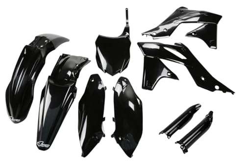 Kit complet noir Kawasaki KXF 250 2013-2016 UFO PLAST réparer plastiques cassés