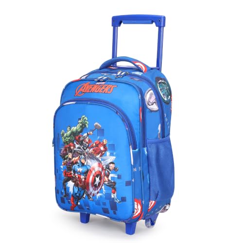 Image of NOVEX Original Kids School Bag with 2 Wheels & Trolley Handle For Easy Travel