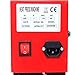Manual Heat Press Machine Dual Heating Plates High Pressure Hot Press Stamping Machine 900W Hot Embossing Machine 0~400℉ for PU Leather, Plastic Particles, Dried Flower and Plant
