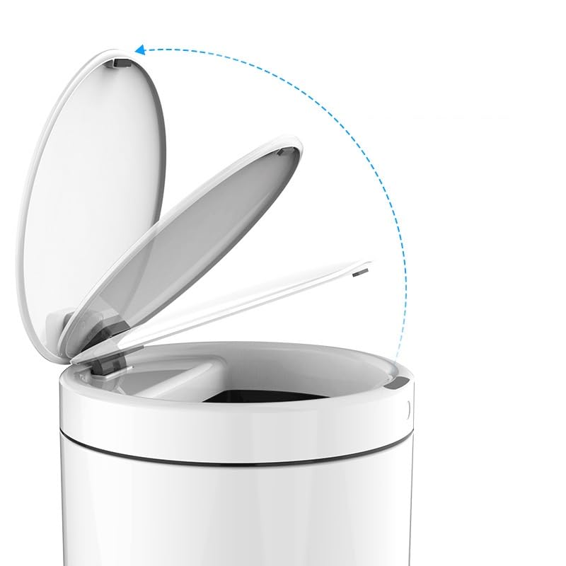 Cubo de basura inteligente de gran capacidad con sensor automático 6
