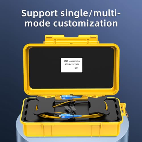 Caja de cable de lanzamiento OTDR LC/UPC que soluciona la zona muerta inicial 7