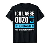 Die Leute meinen das Ouzo Geschenk sei perfekt für die Schnaps Menschen mit einem Griechenland, Grieche oder eine ausgefallene Ouzo Geschenkidee. Dies ist der Party Spruch.