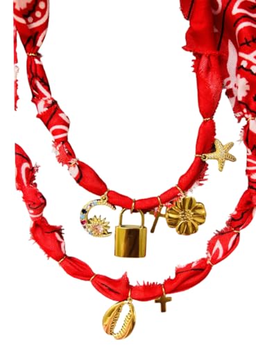 Collier bandana femme pour remplacer vos bijoux ternes par un collier personnalisé