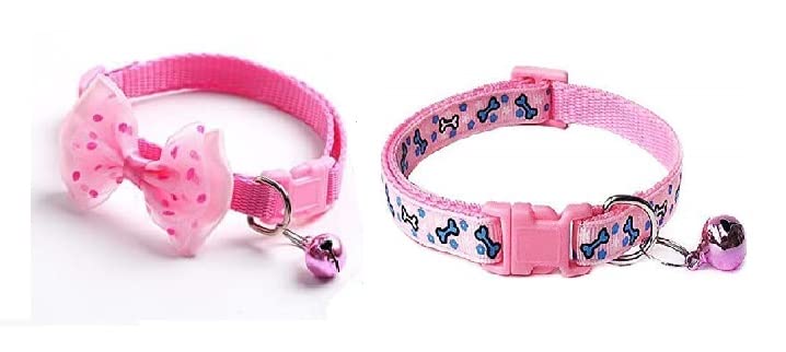 KittuPet Cat Collar and Bow Tie with Bell Nylon Small Size (Color May Very) (B0BMXP43G9) Amazon Price History, Amazon Price Tracker