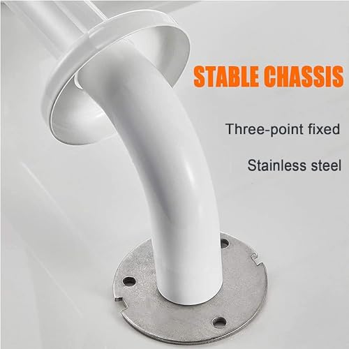 Tabouret de douche banc pliable mural et siège de bain ergonomique a visser - 8