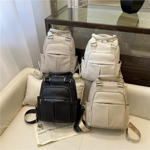 Sac à dos volume pratique blanc avec grands compartiments de rangement - 3