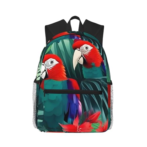 Sac à dos fleurs tropicales léger pour le travail et vos sorties nature