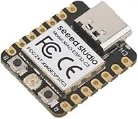 Vista 3 de Seeed Studio XIAO ESP32C3 - Pequeña placa MCU con Wi-Fi y BLE para escenarios de control de IoT. Microcontrolador con carga de batería, eficiencia