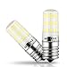 Dimmable E17 LED Bulb Seealle 4W E17 Microwave Oven Light Daylight White 5000K 40W Halogen Equivalent E17 Intermediate Base AC110-130V(Pack of 2)
