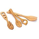 Contenido del paquete: 1 pinza de espaguetis Dosa, 1 cuchara con orificio, 1 wok espátula cucharón, 1 cuchara colador (30 cm). Instrucciones de limpieza: la forma más rápida y fácil es limpiar con agua, luego secar con un paño y luego dejar secar al ...