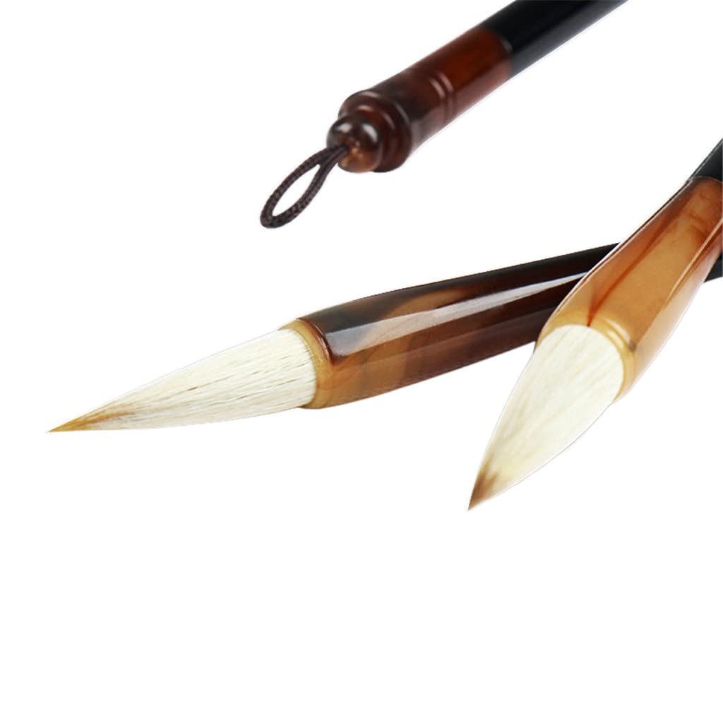 Ensemble de pinceaux à cheveux pour calligraphie chinoise, écriture régulière, paysage, peinture, calligraphie, lettrage