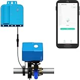 Wireless Valve Controller & Bulldog Valve Robot Automatic Water Leak Detection & Shut-Off Kit, Battery Powered with 10+ Years Battery Life HUB Required