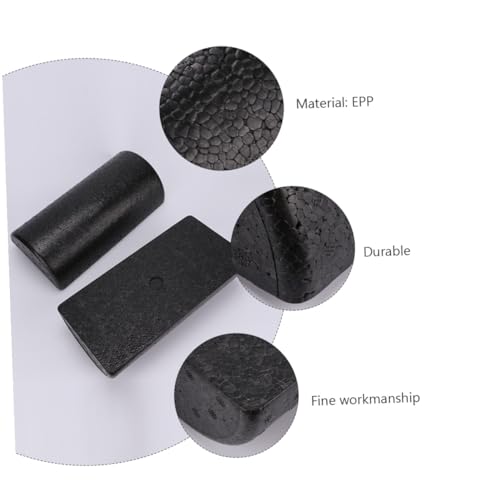 2 piezas Epp Rodillo de Yoga Contorneado Columna Foam Roller Masajeador Muscular para Terapia Fitness y Pilates Ejercicio de Estiramiento miniatura 5