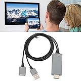 VBESTLIFE Cavo adattatore HD da USB a HDMI AV digitale Mirroring Adattatore HDTV per smartphone iOS e Android Tablet Proiettore TV (Nero)