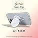 Sonix MagLink Snap Grip | Magnetic Phone Grip Holder and Collapsible Kickstand | Compatible with MagSafe | White Pearl Tort