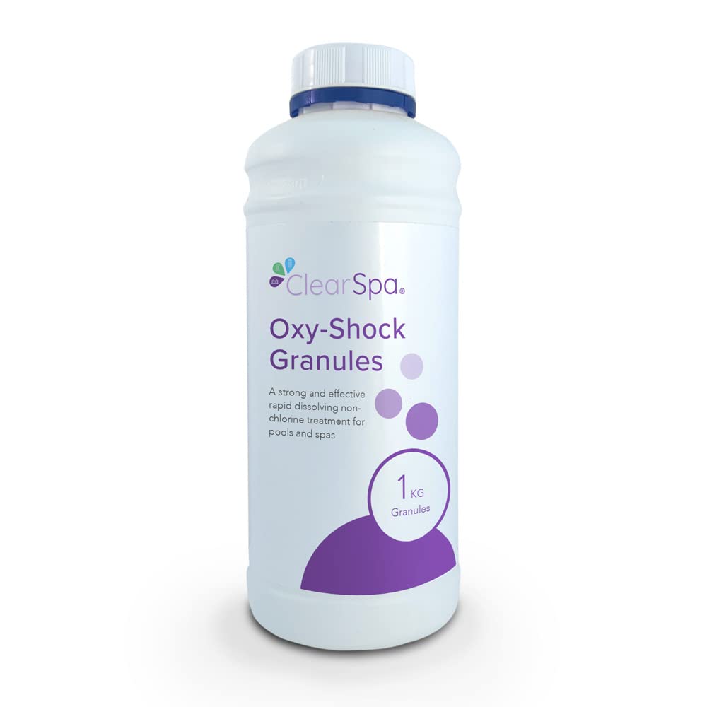 ClearSpa Non Chlorine Shock Granules 1kg - Suitable for all Hot Tubs, Swimming Pools and Spas
