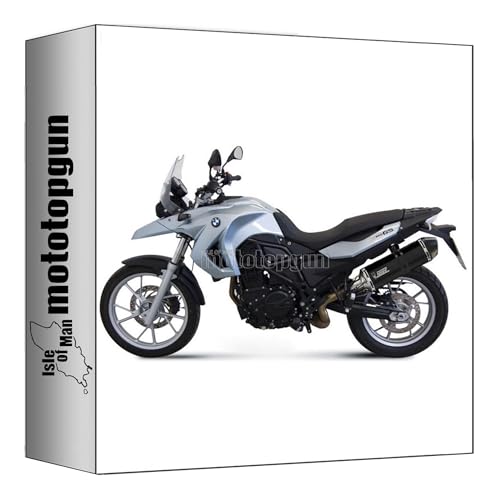 SCARICO OMOLOGATO CAT-OEM mivv scarico omologato cat-oem speed edge inox nero coppa carbonio compatibile con bmw f 650 gs 2008 2009 2010 2011 2012 mototopgun