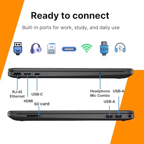 Image of HP 15.6 inch FHD Laptop for Business & Student • 2026 Edition • Intel Core i3(Beats i7-1165G7) • 16GB RAM • 512GB PCIe SSD • Copilot AI • Wi-Fi 6 & Bluetooth 5 • Windows 11