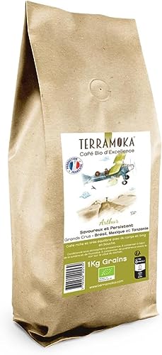 Café Grain Bio Terramoka pour machine automatique : réveil savoureux et persistant au bureau