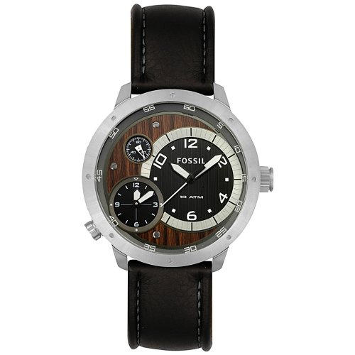 Fossil Analog Black Dial Men's Watch 
