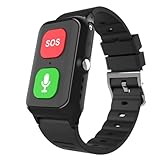 Una nueva pulsera inteligente diseñada específicamente para personas mayores cuenta con posicionamiento GPS, llamada de emergencia SOS, monitoreo de frecuencia cardíaca y temperatura corporal, larga
