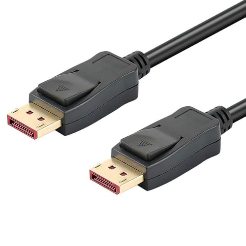 Câble DisplayPort 8K Techly 109283 de 3m noir pour connecter un écran haute résolution