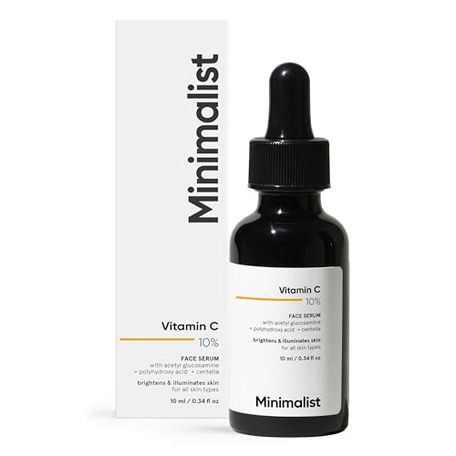 Minimalist 10% Vitamin C Face Serum | Formulated & Tested For Sen...