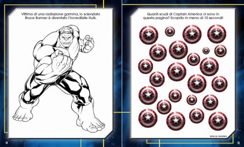Il Tuttolibro Delle Sfide. Avengers. Enigmistica, Storie, Passatempi Per Un Divertimento Senza Fine! Ediz. A Colori - 3