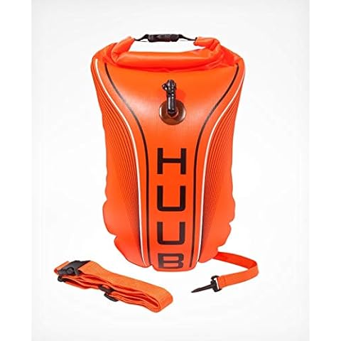 Huub Safety Tow Float Orange/Tow Float for Open Water Swimming Float | Open Water Swimming Float | Swimming Buoy Open Water | Wild swimming Accessories | Swimmers, Triathletes Cover