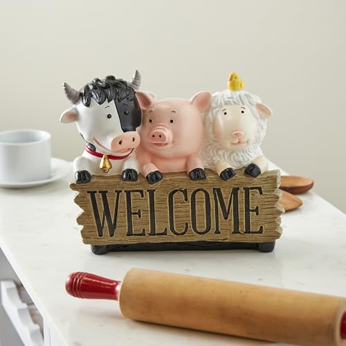Escultura Polystone Animales de Granja 11" x 5" x 9" miniatura 2