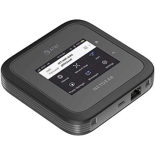 Image of NETGEAR Nighthawk M6 Pro Mobile Hotspot 5G mmWave, 8Gbps, Unlocked, AT&T & T-Mobile, International Roaming, Portable WiFi Device for Travel, 5G Modem Wireless Router (MR6500) (Renewed)