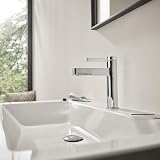 Hansgrohe 50100000 Odpływ do Baterii Umywalkowych i Bidetowych, Chrom, 8.4 x 7.4 x 7.3 cm